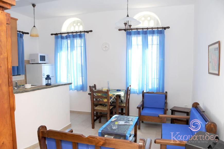 Karyatides Apartments Kariá Kültér fotó